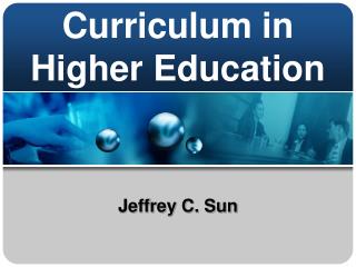 Curriculum in Higher Education