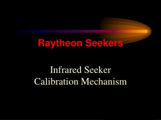 Raytheon Seekers