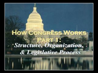 How Congress Works Part 1: