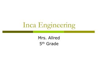 Inca Engineering