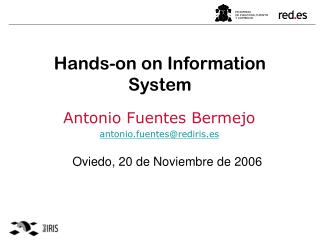 Hands-on on Information System