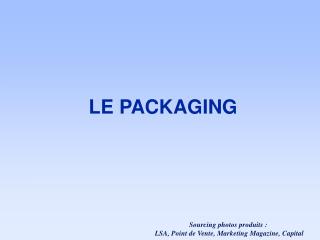 LE PACKAGING