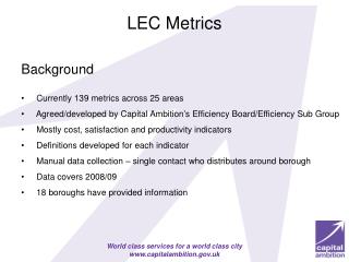 LEC Metrics