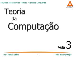 Teoria da Computação