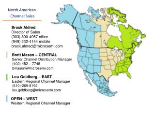 North American Channel Sales