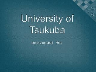 University of Tsukuba