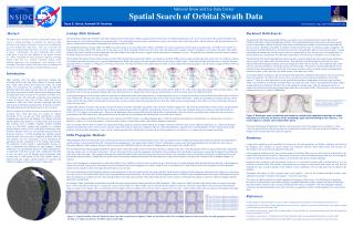 Spatial Search of Orbital Swath Data
