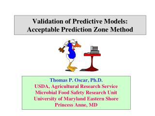 Validation of Predictive Models: Acceptable Prediction Zone Method