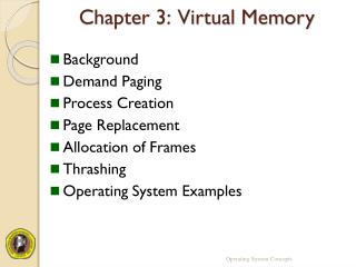 Chapter 3: Virtual Memory