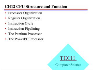 CH12 CPU Structure and Function