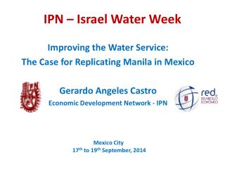 IPN – Israel Water Week
