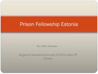 Prison Fellowship Estonia