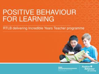 POSITIVE BEHAVIOUR FOR LEARNING