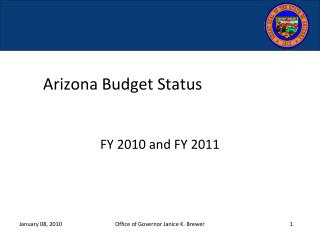 Arizona Budget Status