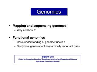 Genomics