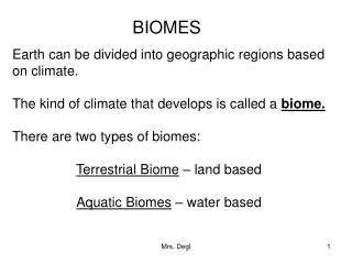 BIOMES