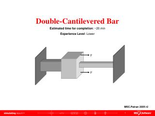 Double-Cantilevered Bar