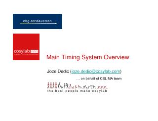 Main Timing System Overview