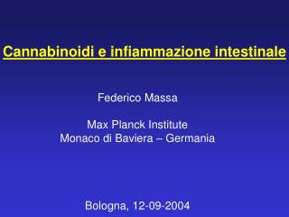 Cannabinoidi e infiammazione intestinale