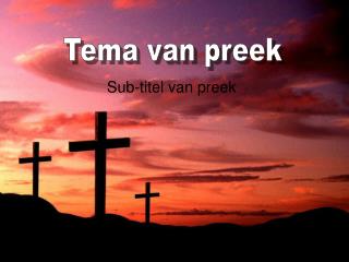 Tema van preek