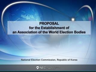 National Election Commission, Republic of Korea