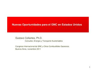 Nuevas Oportunidades para el GNC en Estados Unidos