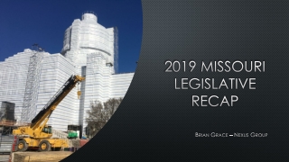 2019 Missouri Legislative Recap