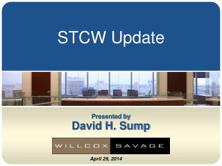 STCW Update