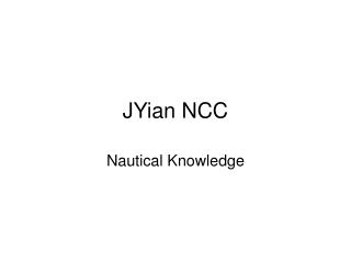 JYian NCC