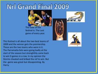 Nrl Grand Final 2009