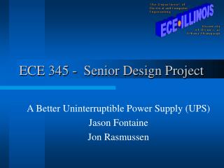 ECE 345 - Senior Design Project