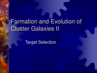 Formation and Evolution of Cluster Galaxies II