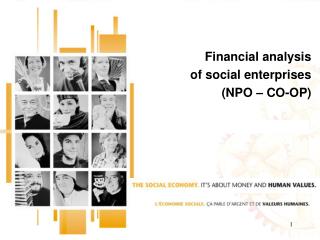 Financial analysis of social enterprises (NPO – CO-OP)