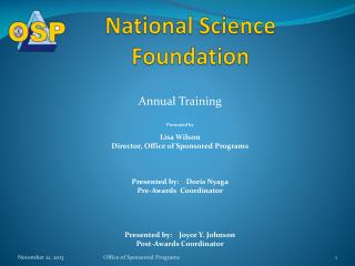 National Science Foundation