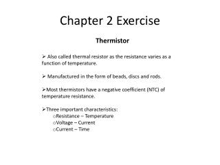 Chapter 2 Exercise
