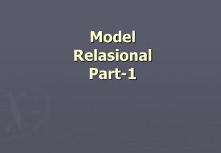 Model Relasional Part-1