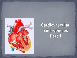 Cardiovascular Emergencies Part 1