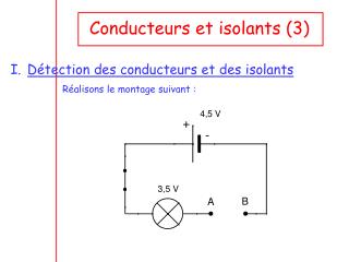 Conducteurs et isolants (3)