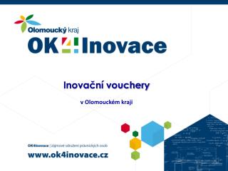 Inovační vouchery v Olomouckém kraji