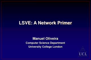 LSVE: A Network Primer