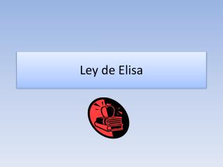 Ley de Elisa