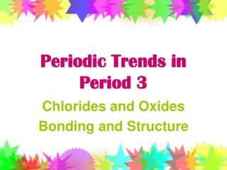 Periodic Trends in Period 3