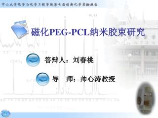磁化 PEG-PCL 纳米胶束研究