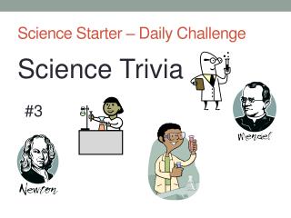 Science Starter – Daily Challenge