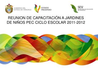 REUNION DE CAPACITACIÓN A JARDINES DE NIÑOS PEC CICLO ESCOLAR 2011-2012