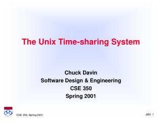 The Unix Time-sharing System