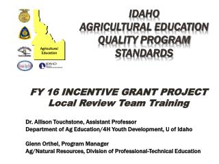 Idaho agricultural education quality program standards