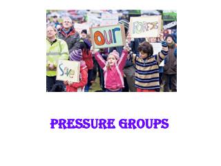 PRESSURE GROUPS