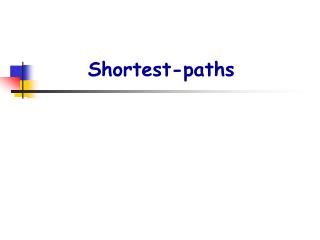Shortest-paths
