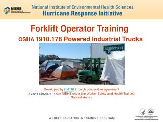 Forklift Operator Training OSHA 1910.178 Powered Industrial Trucks
